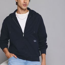 Aeropostale Self Design Hooded Bomber Jacket-35