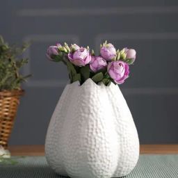 Tayhaa White Ceramic Vases-image-87