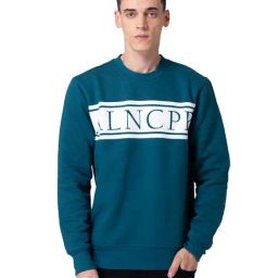 Allen cooper Teal Regular Fit Graphic Print Sweatshirt-picture-15