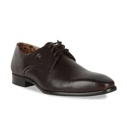Van Heusen Men Black Leather Derbys-picture-27