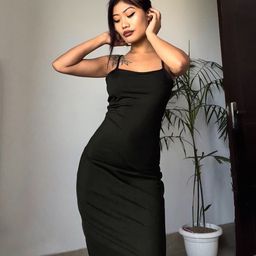 Tokyo Talkies Black Bodycon Dress-image-88