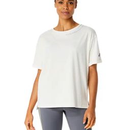 Asics Training Core Relaxed Graphic Cream T-Shirt-16