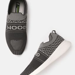 Woodland Men Woven Design Running Shoes-11