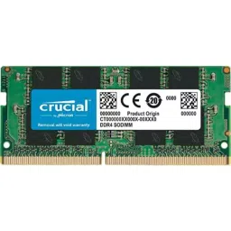 Crucial 8 GB 2666 MHz DDR4 Green Laptop RAM, CB8GS2666-7