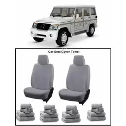 Oscar Mahindra Bolero Car Seat Cover Grey AUT-SN-4197-image-0