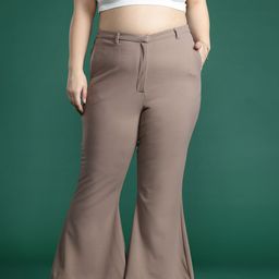 DressBerry Women Plus-Size Bootcut Trousers-image-10