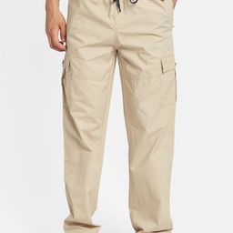 Octave Men Cotton Mid-Rise Track Pants-image-60