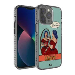 DailyObjects Grey & Maroon Printed iPhone 13 Pro Phone Case-37