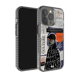 DailyObjects Hustle When They Rest Printed iPhone 13 Pro Max Super Slim Back Case-51