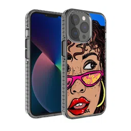 DailyObjects Black & Red Printed Quirky Sustainable Apple iPhone 8 Mobile Back Cover-12