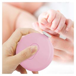 Boxot Impex Electric Baby Nail Trimmer Baby Nail Grooming Kit Safe with 6 Grinding Heads - Pink-image-32
