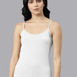 Rupa Jon Pack Of 10 Cotton Non Padded Camisoles-image-40