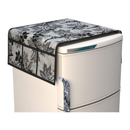 Dakshya Industries Fridge Top Cover and Fridge Mat Combo Set of 5 image 3