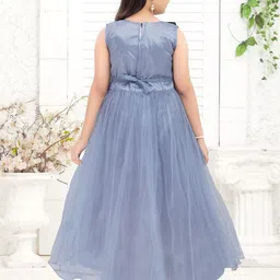 BAESD Embellished Net Maxi Dress image 5