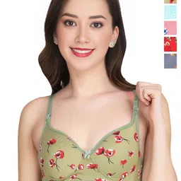 Liigne Floral Bra Full Coverage Lightly Padded-picture-5