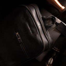 BROWN BEAR Unisex Black Backpack-24