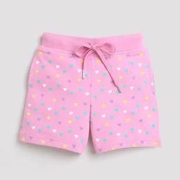 Tiny Girl Pink Printed Shorts-image-26