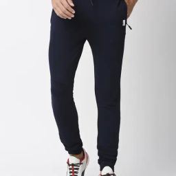 Fitz Deep Navy Slim Fit Joggers-picture-4