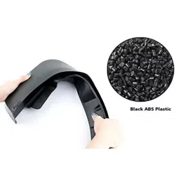 Auto Pearl Mud Flap PVC Black Compatible For Renault Scala image 3