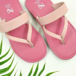 Madras Trunk Kids Pink Thong Sandals-image-98