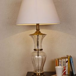 THE LIGHT STORE White Bedside Standard Table Lamp-26