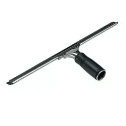 Unger SH15H Black Stainless Steel Glass Squeegee with Handle 15cm-33