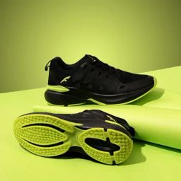 Furo by Red Chief Men's Black Running Shoes-image-21
