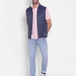 Crimsoune Club Mock Collar Padded Jacket-image-18