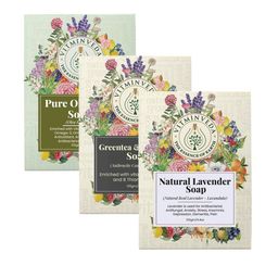 VITMINVEDA Set Of 3 Herbal Soap Bar - 125g Each-7