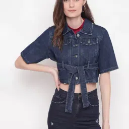 Belliskey Dark Blue Regular Fit Jacket-picture-33