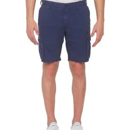Spykar Indigo Blue Cotton Relaxed Fit Shorts-picture-29