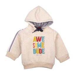 Mee Mee Kids Off White Printed Hoodie-image-10