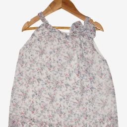 Kiddopanti Kids White Printed Top-image-85