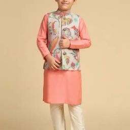 Kisah Kids Multi Printed KurtaSets-image-15