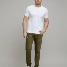 celio* Green Regular Fit Lightly Washed Jeans-image-39