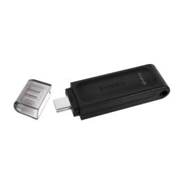 Kingston DataTraveler DT70 64 GB Type-C USB 3.2 Flash Drive (Black) image 2