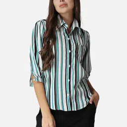 Cation White Printed Shirt-43