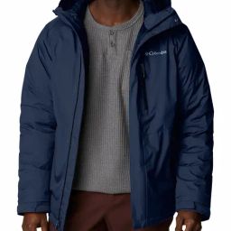 Columbia Navy Regular Fit Oak Harbor Insulated Hooded Jacket-image-48