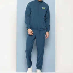 Slazenger Men Solid Running Tracksuit With Ultra-Dry Technology-image-14