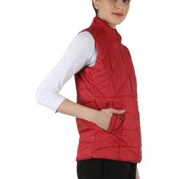 Monte Carlo Red Regular Fit Jacket image 4