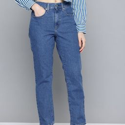 Levis Women 724 Straight Fit High-Rise Light Fade Stretchable Jeans-image-57