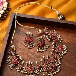 Fida Multicolor Jewellery Set-image-32