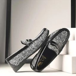Hitz Luxure Men's Black Casual Loafers-image-47