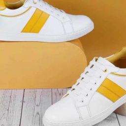 Mochi Men's White Casual Sneakers-image-99