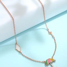 Malabar Gold & Diamonds 18k Rose Gold Pendant For Women-image-74