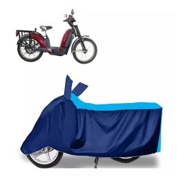 Auto Pearl Two Wheeler Cover for Hero Electric Electric Zippy - Cyan, Blue-image-59