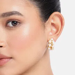 DressBerry Contemporary Half-Hoop Earrings-image-92