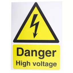 RS PRO Electrical Hazard Warning Sign (English) Model No 9175434-picture-27