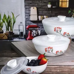 Cello White Opalware 3-Piece Mixing Bowl Set-image-46