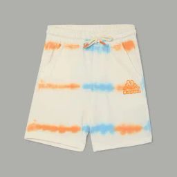 KAPPA Kids White & Orange Cotton Printed Shorts-image-61